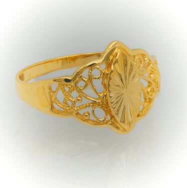 10K Non Stone Gold Ring Anillo sin Piedra de Oro 10k - Acosta´s jewelry